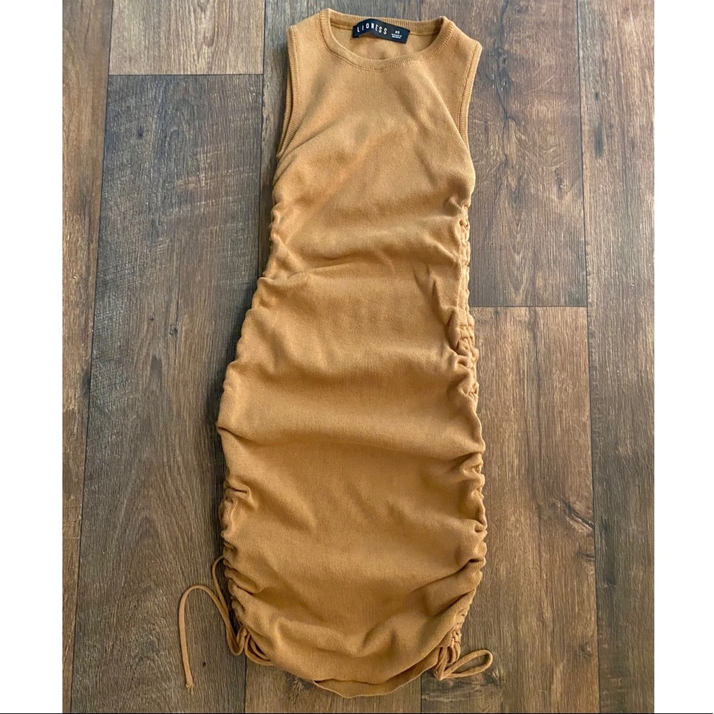 Military Minds Camel Mini Dress (Lioness)